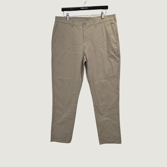 Mack Weldon Other - Mack Weldon Radius Pant 36x32 Tan Khaki Performance Chino Techwear Gorpcore